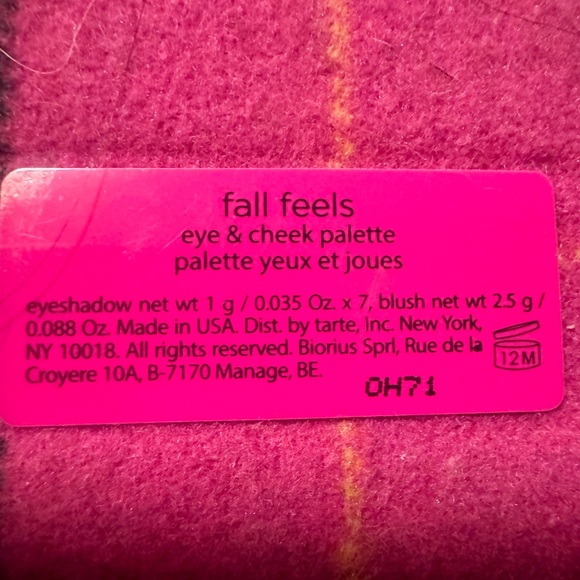 TARTE Fall Feels Eye & Cheek Makeup Palette - Picture 7 of 7